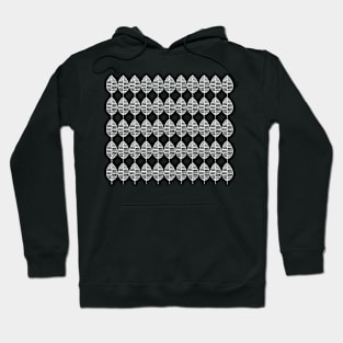 Leafs in graphical pattern Hoodie